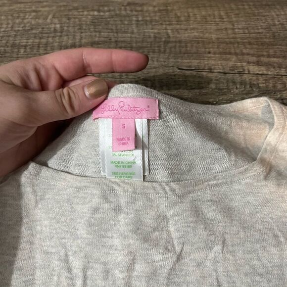 Lilly Pulitzer Ramona Fringe Sweater Small - Picture 3 of 6